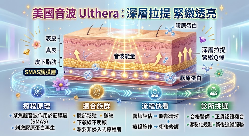 美國音波是什麼?療程原理、適合族群、流程與挑選診所重點一次看